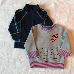 Set of cat & jack sweatshirts